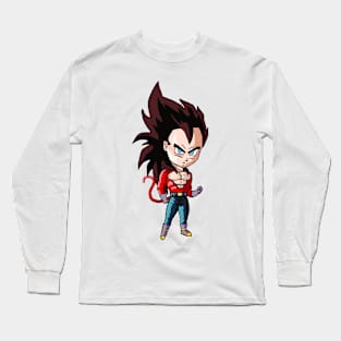 Vegeta Blue Chibi Long Sleeve T-Shirt